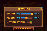Christmas lights slots game kit, an Illustration by Saranai Store (Thumbnail 9 of 11)