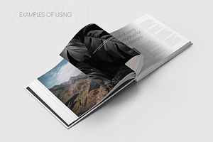 Book Mockups Hard Cover Landscape 2