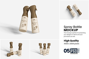 Mist Spray Mockup For Branding, an Advertising Mockup by bimockup