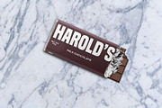 Chocolate Bar Pack Mock-Ups, a Packaging Mockup by Modern Studio (Thumbnail 7 of 8)