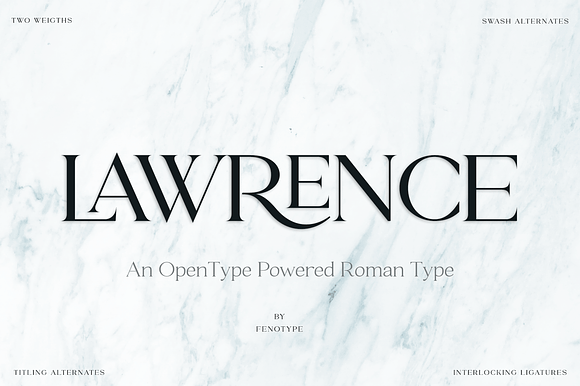 Lawrence Modern Roman
