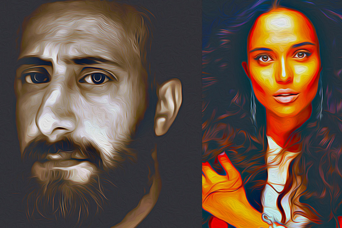 Realistic Painting Effect Action, a Brushes & More by MRI STUDIO (Photo 4 of 9)