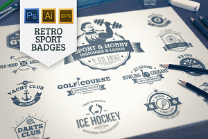 Vintage Sports Insignias