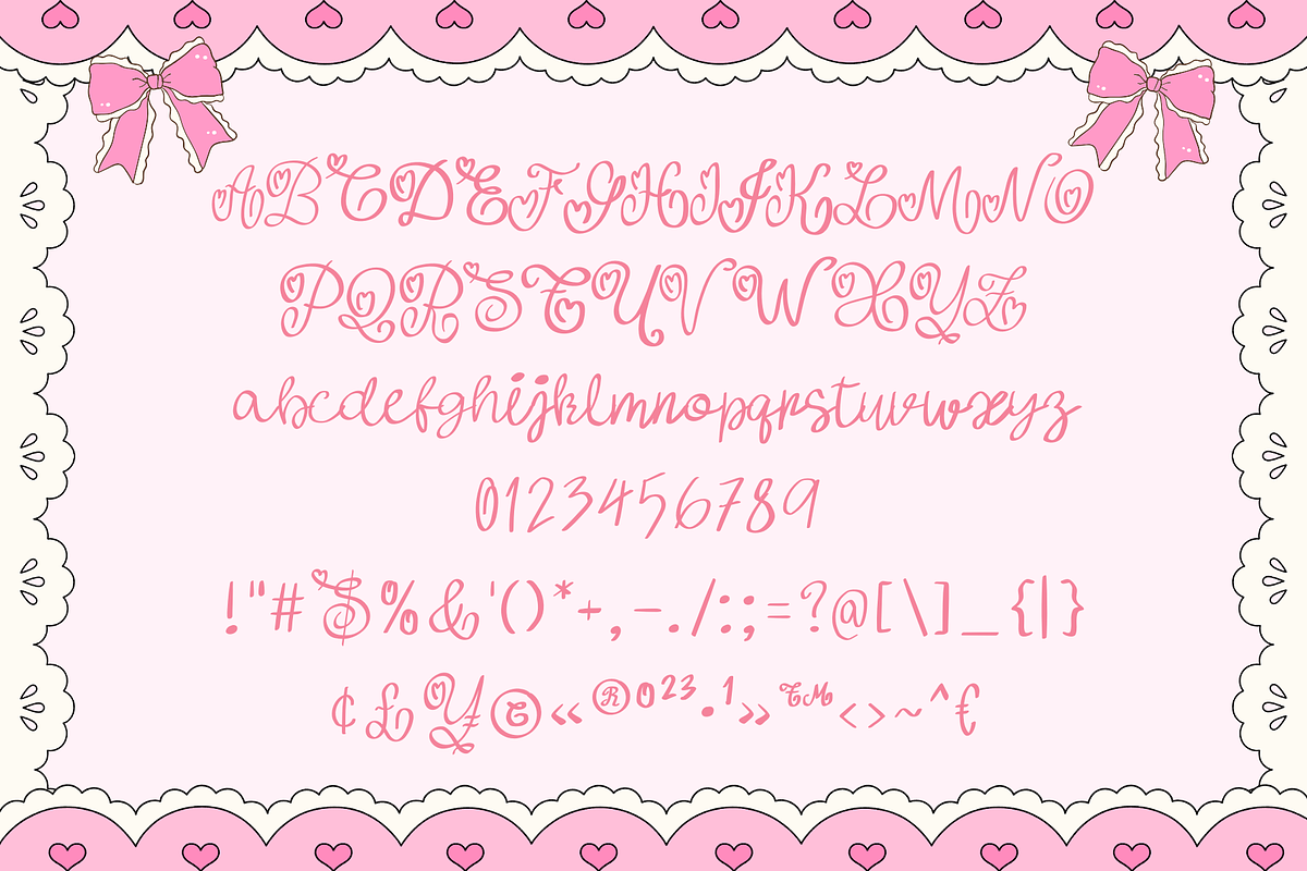 Cherry Darling is Script Font, a Handwritten Font by Brown Cupple (Photo 7 of 7)