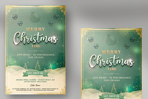 Classic Christmas - Flyer Invitation