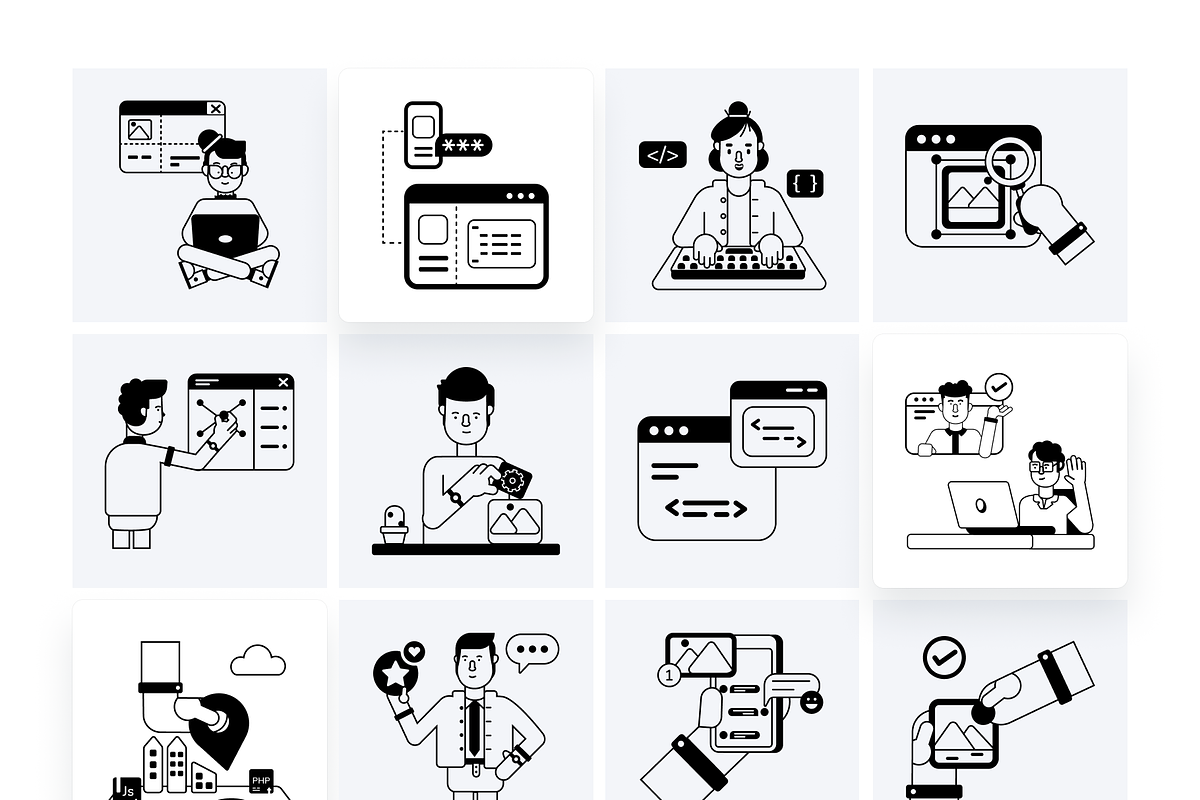 Animated Software Development Icons, a Duotone Icon by Prosymbols (Photo 11 of 13)