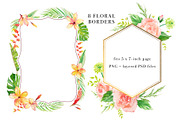 Sale- Floral Borders Design Set, an Illustration by Art by Lin (Thumbnail 2 of 7)