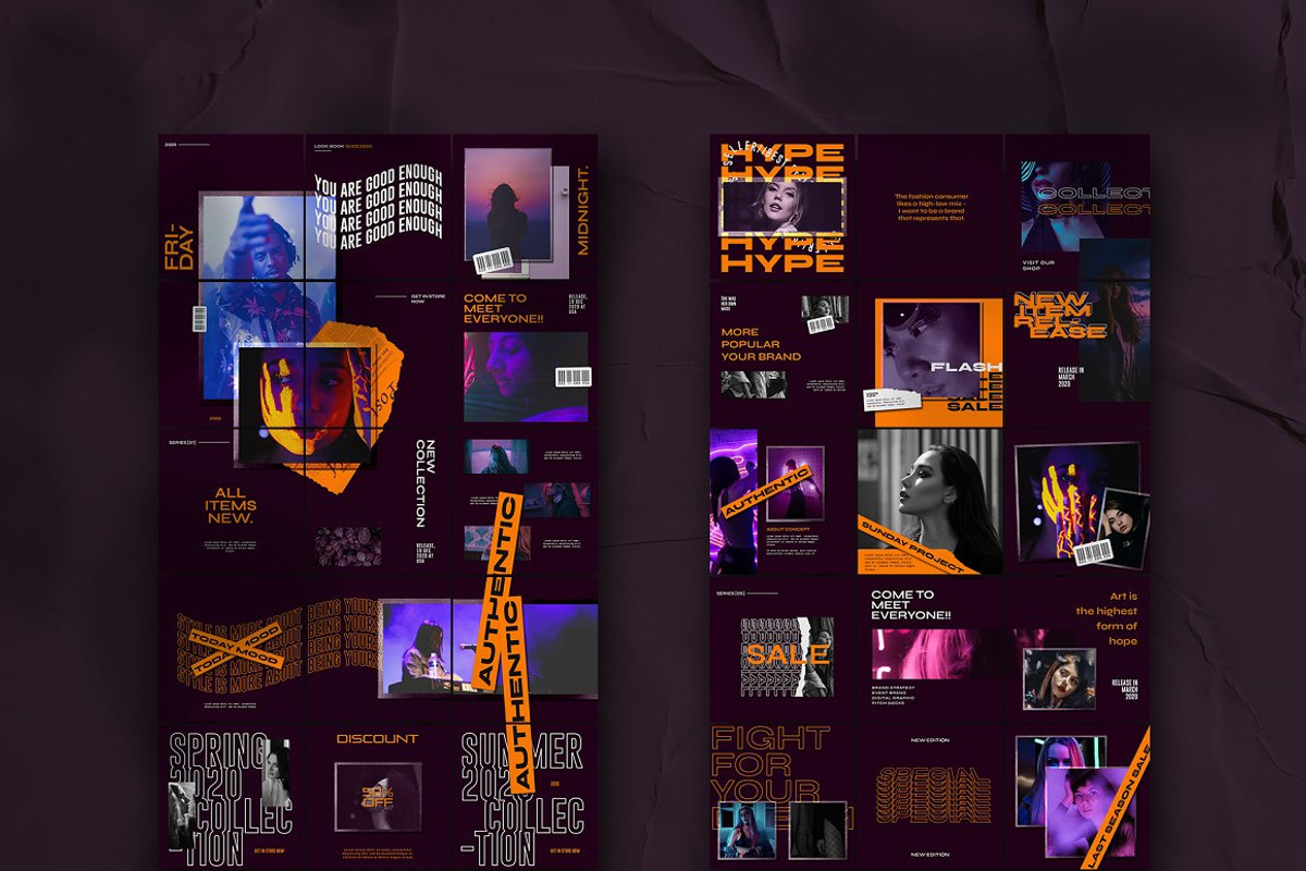 Bundle Streetwear Instagram Vol1, a Social Media Template by Azruca (Photo 18 of 22)