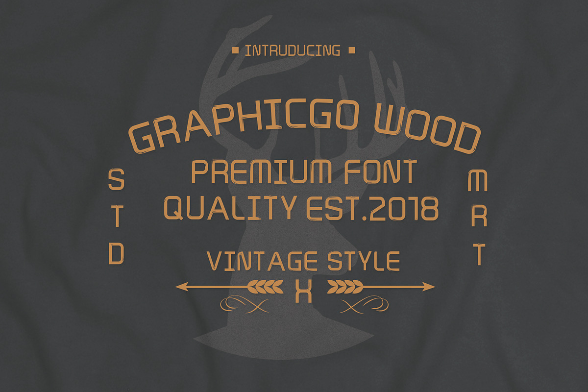 Graphicgo Wood Font