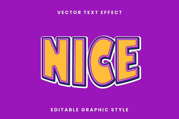 Outline Bold Comic Text Effect preview 2