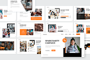 Charity Campaign Keynote, a Presentation Template by SquidPixey (Thumbnail 4 of 6)