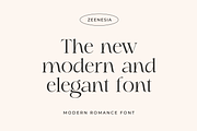 Modern Romance Font, a Serif Font by zeenesia (Thumbnail 5 of 18)