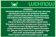 Green Bean font, a Font by weknow (Thumbnail 6 of 8)