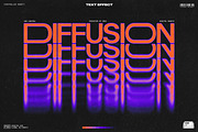 Diffusion Text Effect, a Graphic by God Control (Thumbnail 1 of 6)