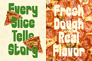 Happy Chunk Playful Food Font, a Font by PutraCetol Studio (Thumbnail 2 of 5)