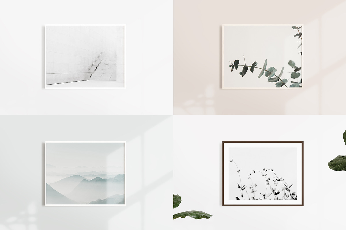 Frame Mockup Kit 3-Pack, a Print Template by October November (Photo 4 of 6)