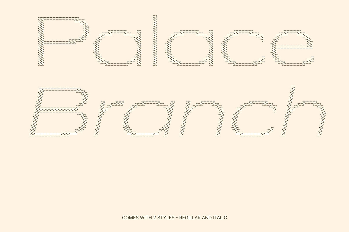 Cenios Ascii, a Sans Serif Font by Craft Supply Co. (Photo 2 of 8)