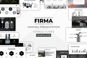 Startup Pitch Deck GoogleSlide FIRMA, a Presentation Template by AdrianDragne (Thumbnail 1 of 10)