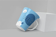 4 Awesome Coffee Mug Mockups, a Cups & Container Mockup by megostudi0 (Thumbnail 2 of 6)