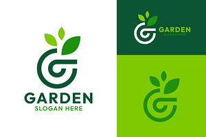 Green Leaf Letter G Garden Eco Logo, a Branding & Logo Template by Signatoro