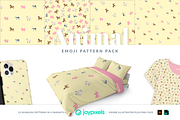 Animal Emoji Patterns by JoyPixels®, a Pattern Graphic by joypixels (Thumbnail 11 of 13)