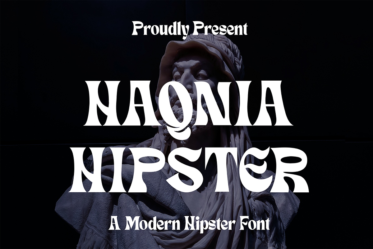 Haqnia Hipster Font, a Handwritten Font by Authentic Studio (Photo 1 of 7)