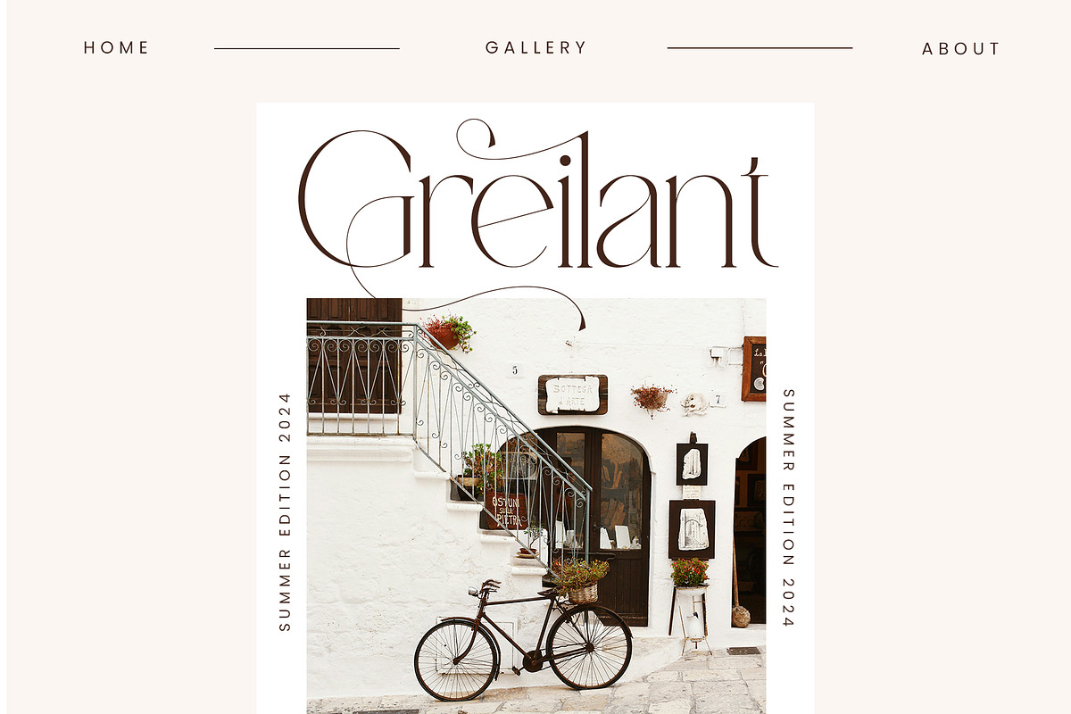 Vamike Serif Font, a Serif Font by Ermedia Studio (Photo 2 of 10)
