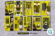 Soccer Social Media Pack Template, a Social Media Template by Geelator Studio (Thumbnail 3 of 5)