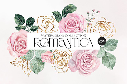 Romantica Blush Vintage Roses
