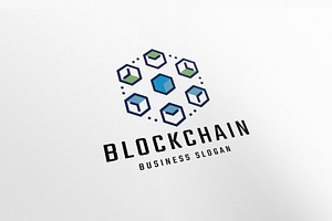 Blockchain Crypto Currency Cash Logo, a Branding & Logo Template by Design_Planet