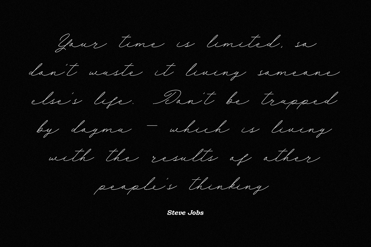 Sunnyletter Modern Script, a Script Font by MJtypefoundry (Photo 6 of 10)
