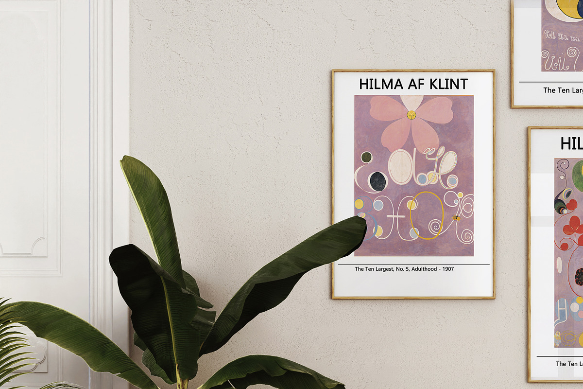 Hilma af Klint Masterpiece Pack, a Decorative Illustration by Saint aury Studio (Photo 7 of 7)