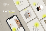 Gorgeous - Instagram Stories & Post, a Social Media Template by Creatchees.std (Thumbnail 1 of 6)