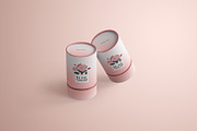 Two-Piece Telescopic Tube Box Mockup, a Packaging Mockup by Sheikhadesign (Thumbnail 11 of 11)