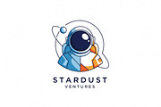 Stardust Ventures Logo, a Branding & Logo Template by Logocreative (Thumbnail 2 of 2)