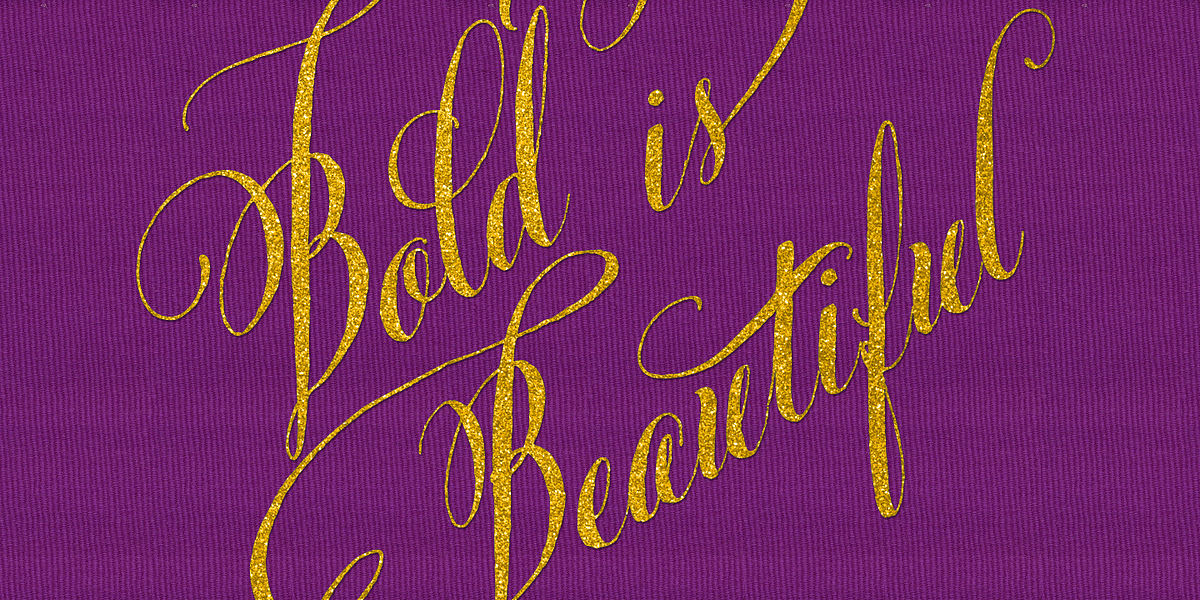 Belluccia, a Script Font by Correspondence Ink (Photo 11 of 12)