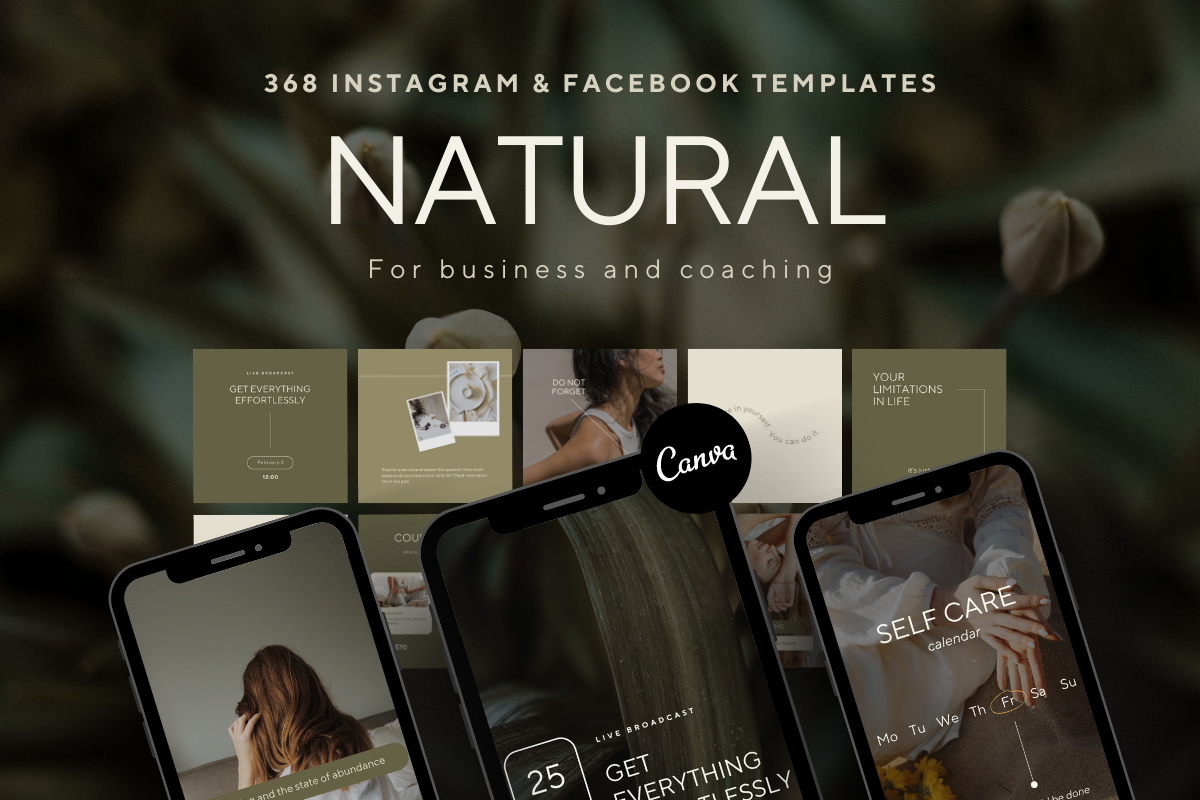 Bundle 4 in 1 Insta&Facebook tmplts, a Social Media Template by Make It Yours Lab. (Photo 3 of 34)