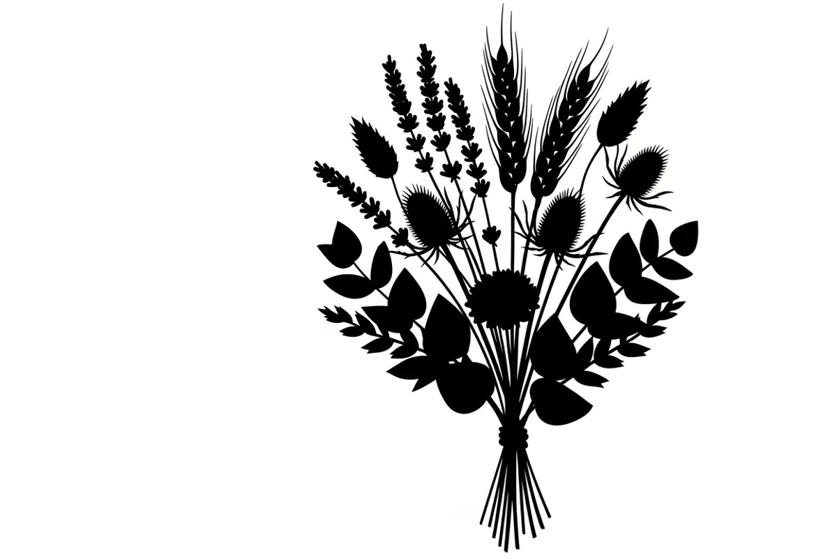 Modern farmhouse decor silhouette, an Illustration by Amazin_art (Photo 7 of 35)