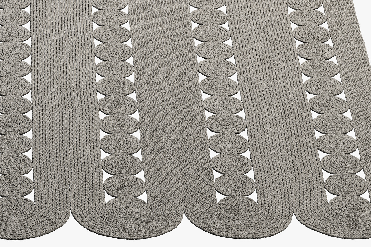 Safavieh Hajri Jute Rug (2 options), a Furniture 3D Model by 3dmitruk (Photo 6 of 23)