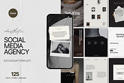 Aesthetic social media Kit, a Social Media Template by My Template Studio (Thumbnail 1 of 20)