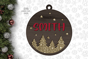 Christmas Ornament SVG Laser Files, a Graphic by Cloud9DesignSVG (Thumbnail 3 of 3)