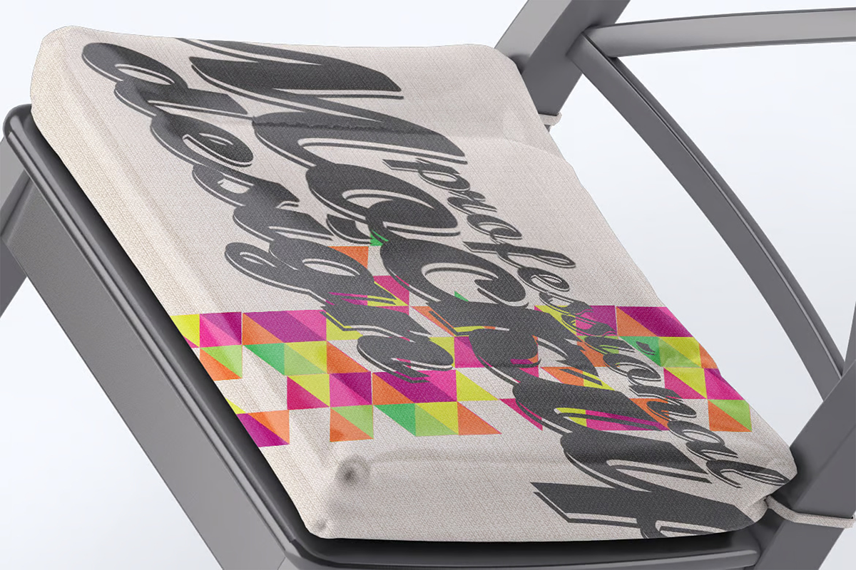 Chair Cushions Mock-Up, a Product Mockup by DesignRushMarket (Photo 3 of 7)