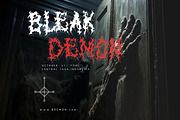 Black Domed – Brutal Metal Font, a Blackletter Font by Bayuktx (Thumbnail 5 of 10)
