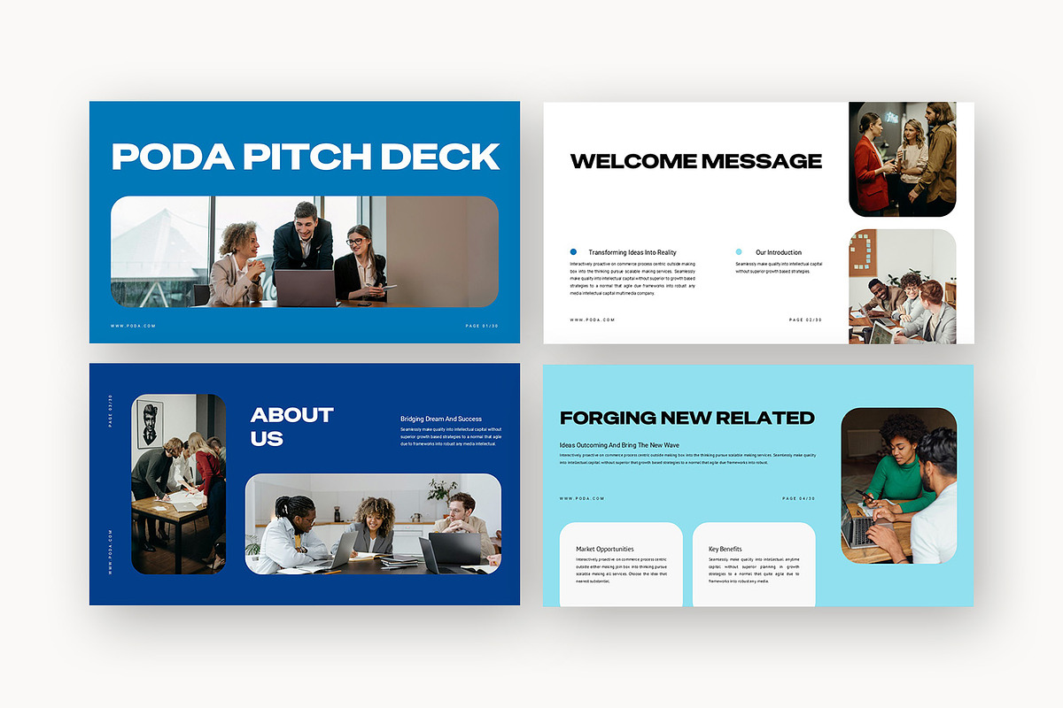 Poda : Pitch Deck Google Slides, a Presentation Template by Punkl Camp (Photo 2 of 16)