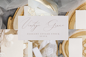 Vintage Wedding Mock Up Bundle