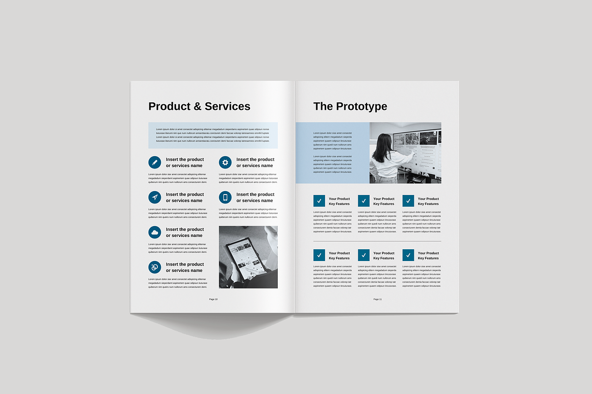 White Paper, a Brochure Template by Leaflove (Photo 6 of 10)