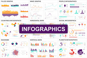 Business Infographics Templates, a Presentation Template by alexdndz