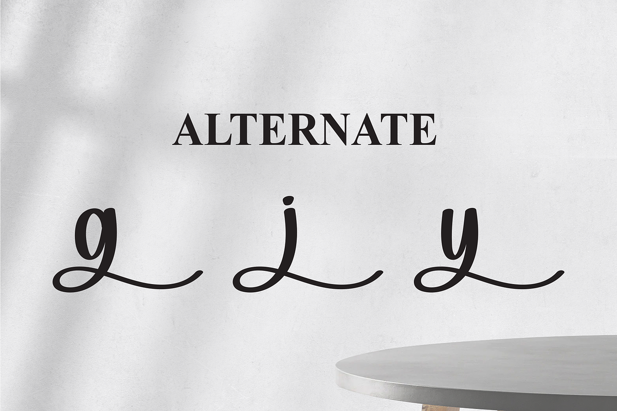 Stylish | Script Font, a Handwritten Font by Scratchones (Photo 8 of 9)