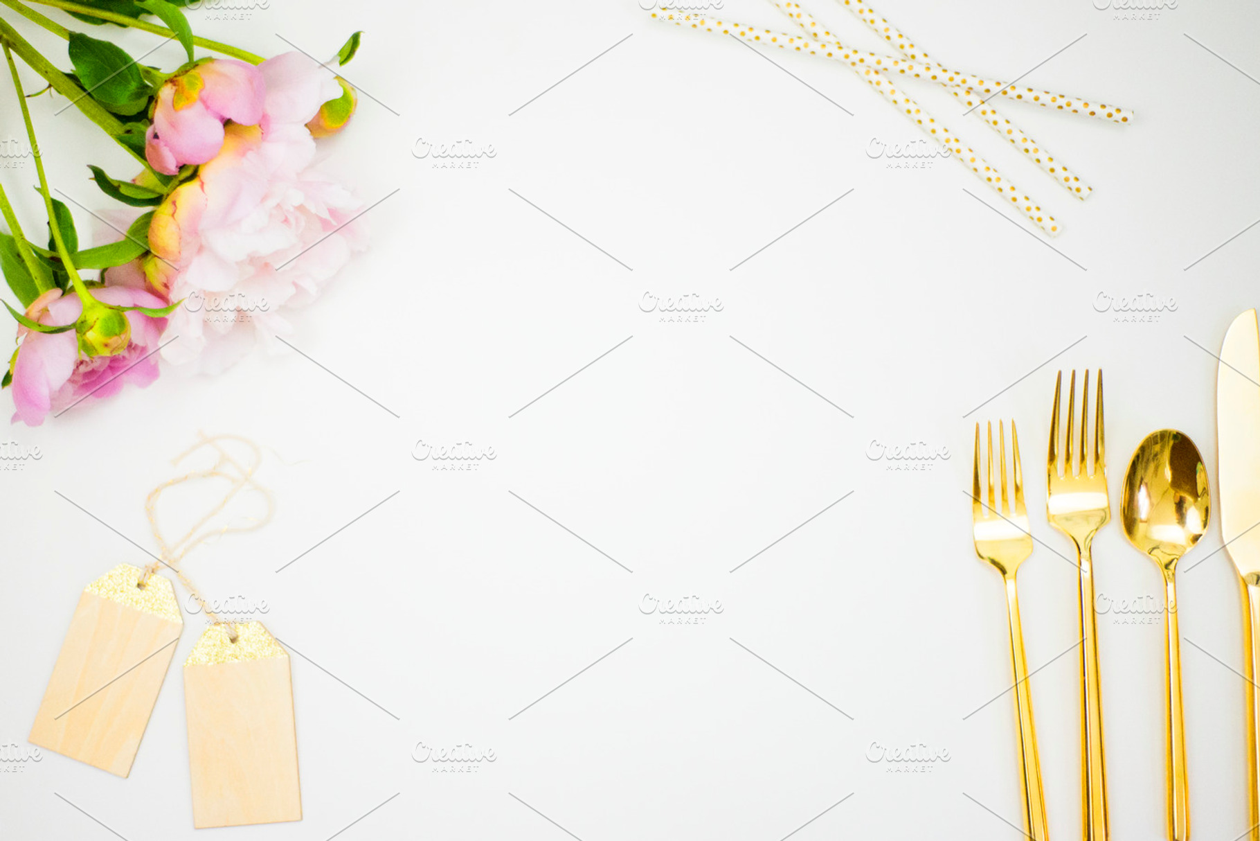 Bridal shower flat lay, a Beauty & Fashion Photo by maidenmag