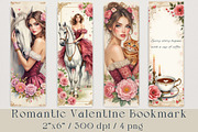 Valentine Bookmarks Set, 8 jpg, a Decorative Illustration by GalaDesign03 (Thumbnail 2 of 4)